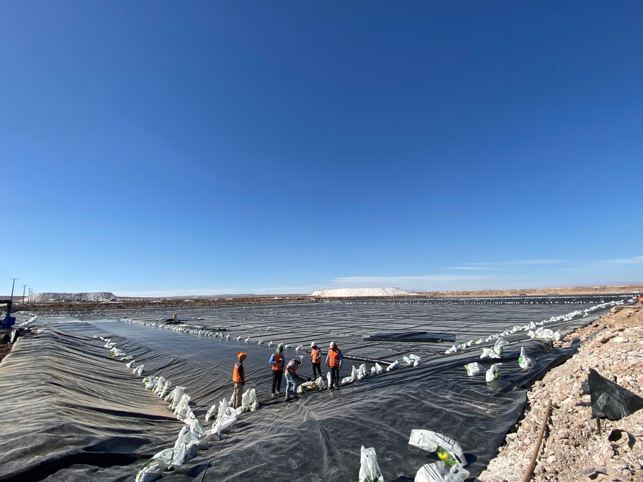 Instalación de Geomembranas OLAM